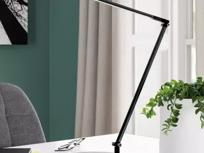 Curu Desk Light Lamp - 2 Colour 3D model