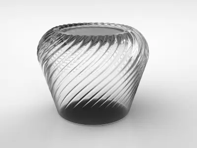 GLASS OF WHISKEY 3D print model