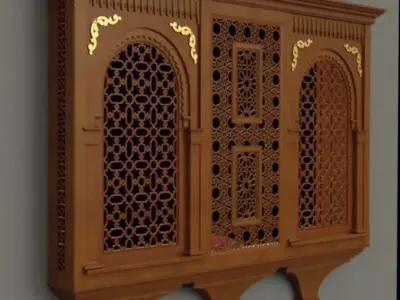 Mashrabiya 3D model