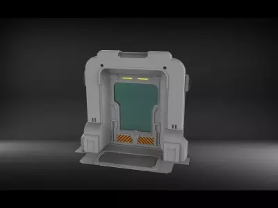Door 8  3D model