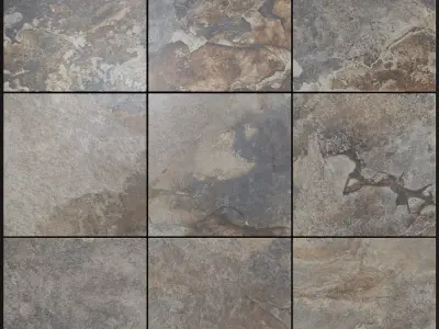 Yurtbay Seramik Kayah Mica 300x300 Set 1 3D model