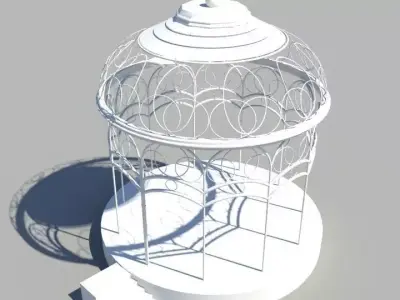 Hobbit dome 3D model