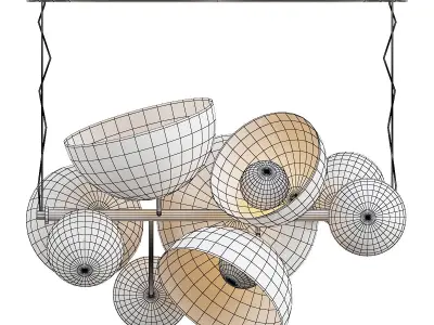 MIYAKE SUSPENSION LAMP 3D model