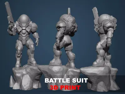 Battle Suit for 3d print 3D print model