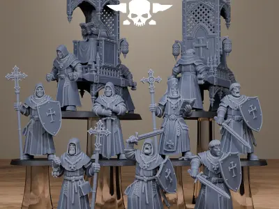 Thorncrest Priests 3D print model