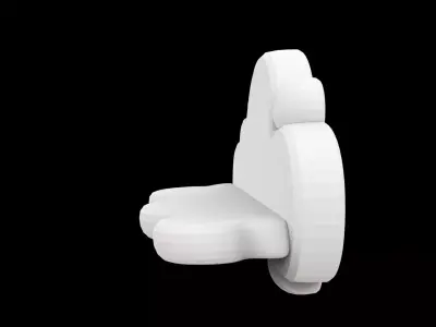 Cloud Floating Shelf 3D Print Model 3D print model
