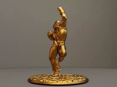 KEN - STREET FIGHTER 3D print model