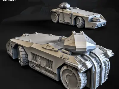 APC 32mm 3D Printable 3D print model