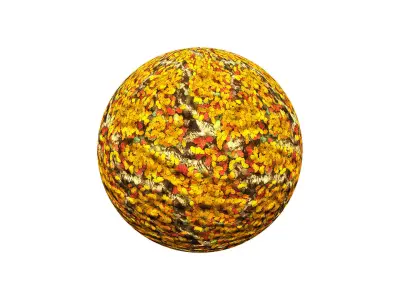 Stylized Ground Foliage Texture