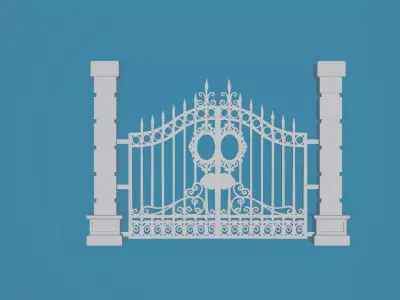 Entrance Gate 3D print model