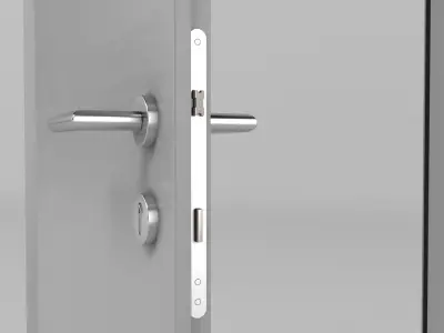 Contemporary Door 1 3D model