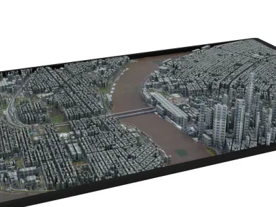 City of New Orleans 3D model