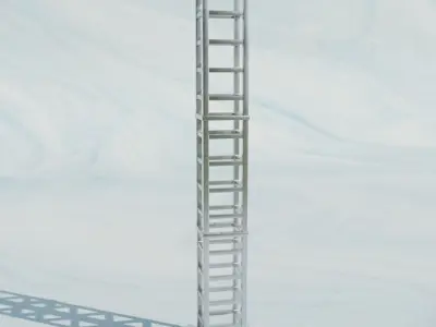 Square truss Colectiion 3D Model Pack