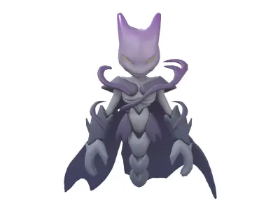 Evil Monster Soul Character V1 003 Low-poly 3D model