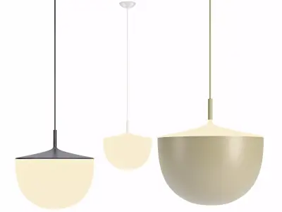 Fontana Arte Cheshire Suspension Lamp by Gam Fratesi 3D model