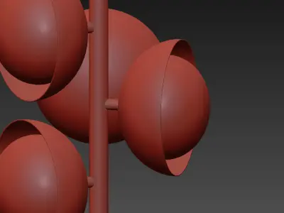 Muse table lamp by Tooy 3D model