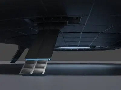 Saucer Concept 6 3D model