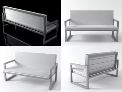 Saler 2 3-Seat 3D model