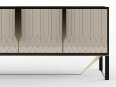 Capital Collection PRISMA Sideboard 3D model
