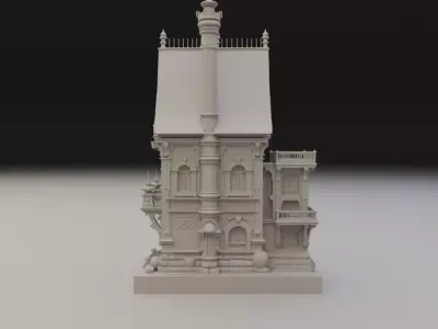old house 3D print model