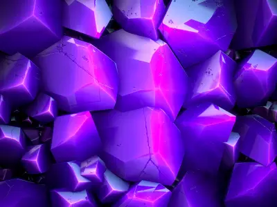 Crystal Amethyst - VOL 09 - Maps - SBsar Texture