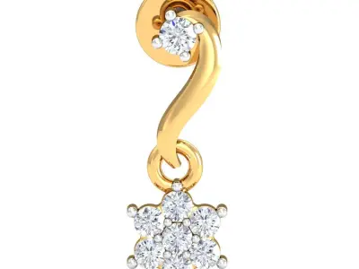 TAN-EARRING TAN-57 3D print model