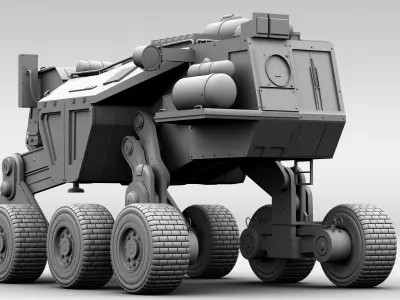 Jorden Tractor 3D model