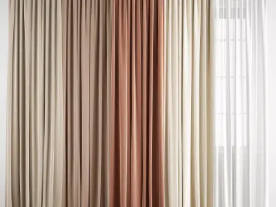 Curtain 184 3D model