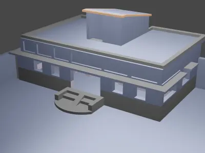 village house Free 3D model