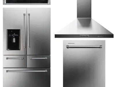 KitchenAid Appliances Collection 3D model