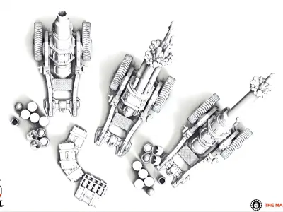 Valour Korps - Light Artillery 3D print model