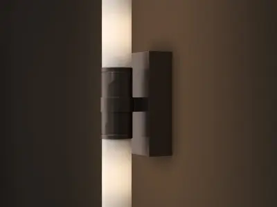 CADE DOUBLE SCONCE 3D model