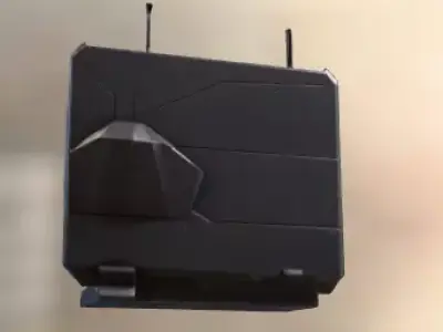 Weapon Rack Low-poly 3D model