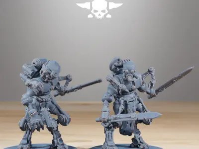 Scavenger Runners 3D print model