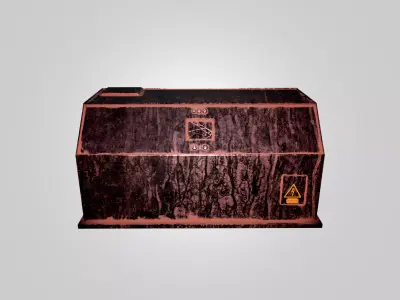 Industrial Processing Unit 3D Model - PBR Game Ready Low-poly 3D model