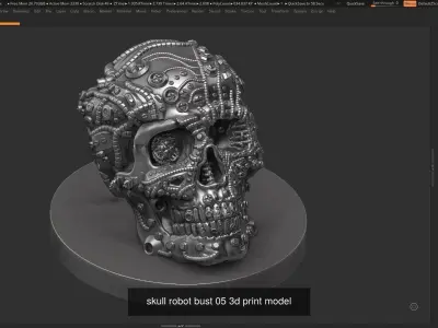 10 Modern Abstract Decorative sculpture 3d print 3D Model Pack