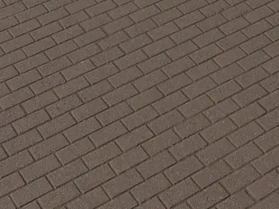 Modern Clay Paver Bricks Texture