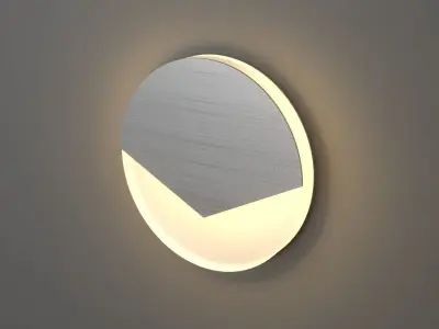 IT-783-Alum Alum Round Step Light LED Stair Light Integrator Free 3D model