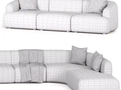 Sofa modular Sofia 3D model