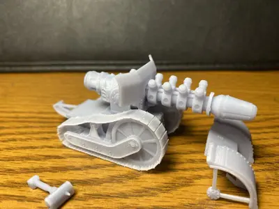 Renault Pattern Gravity Cannon 3D print model