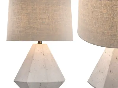 GANNON TABLE LAMP BASE 3D model