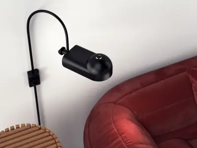 Domo Wall Lamp 3D model