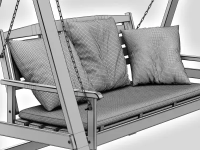 Marrow Swing Seat by Dakota Fields 3D model
