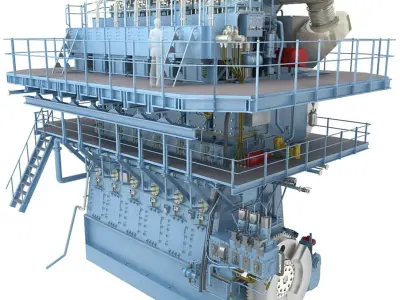  low speed marine diesel engine 