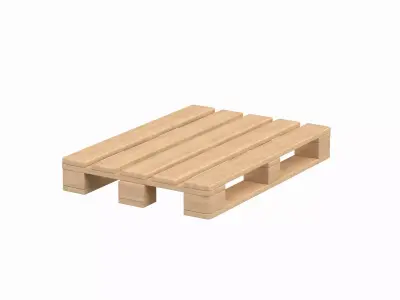 Wooden Pallet 3D model