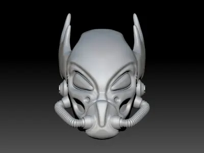 Fallout Tactics Helmet 3D print model