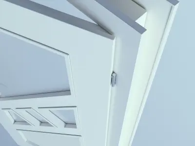 White Door 52 3D model