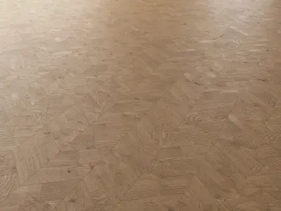 Parquet Oak Estate NEW Sanded set 6 3D model