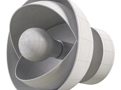 Mandevilla wall lamp  3D model