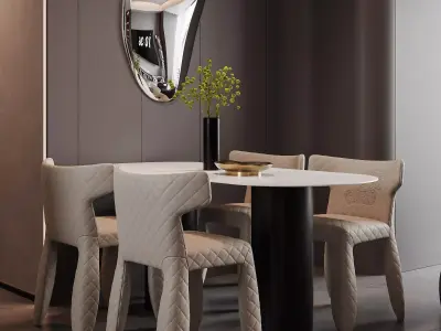 apartment interior scenes  3D model get